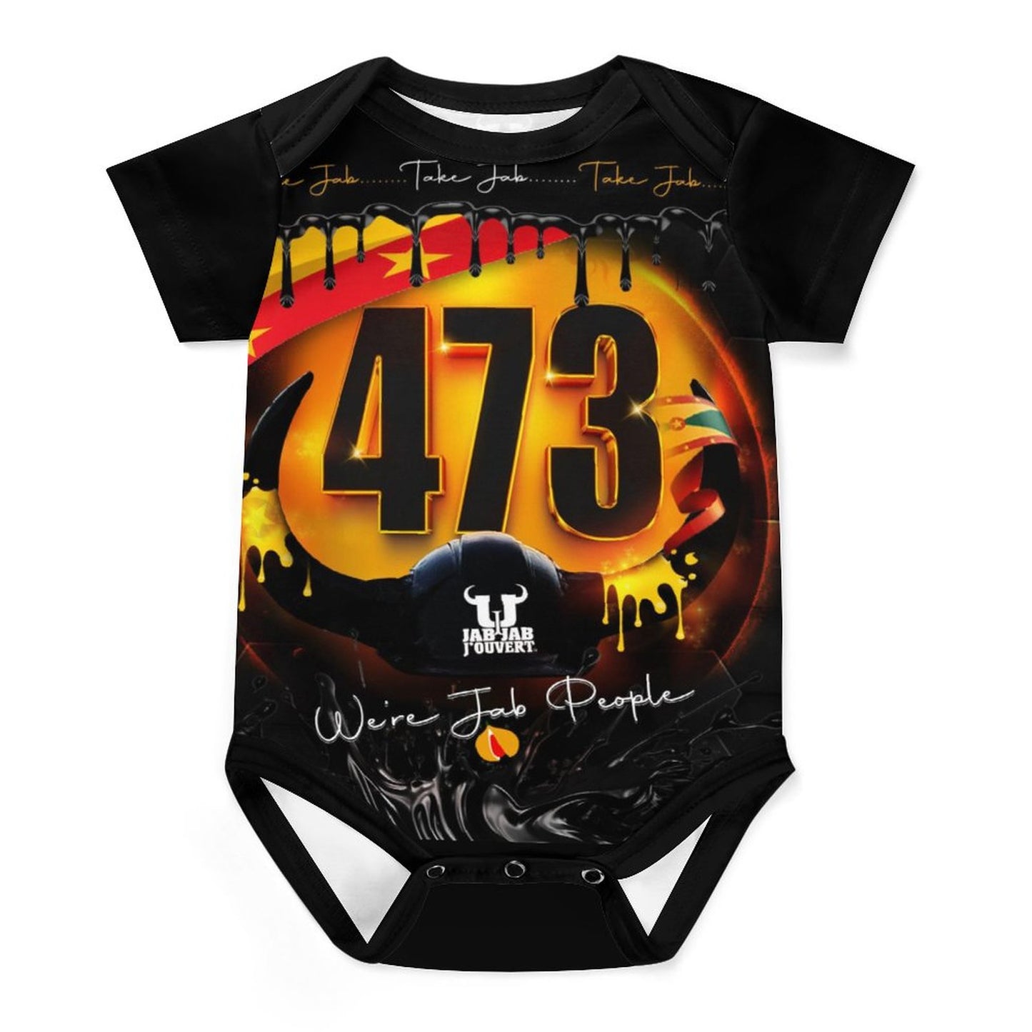 473 Jab Baby Onesie