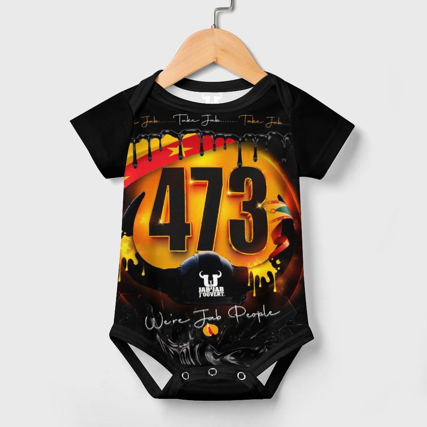 473 Jab Baby Onesie