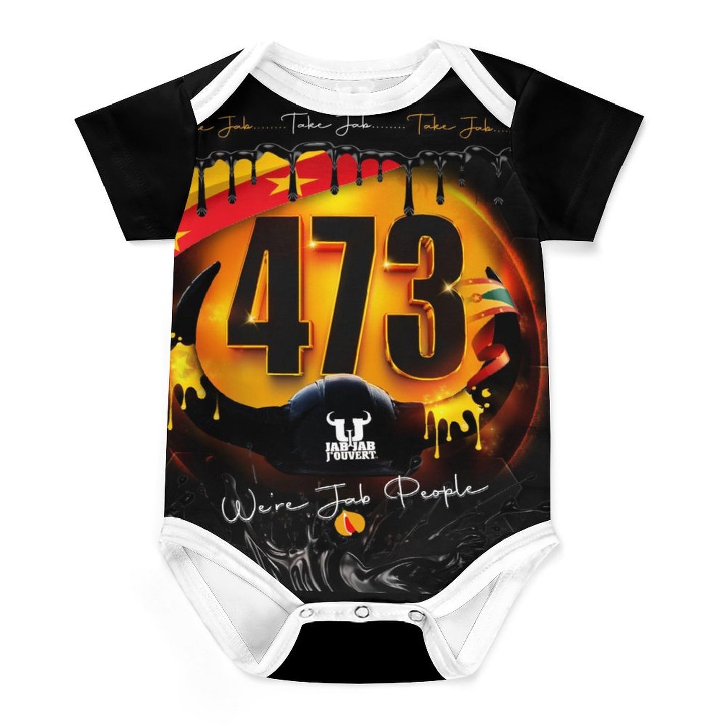 473 Jab Baby Onesie