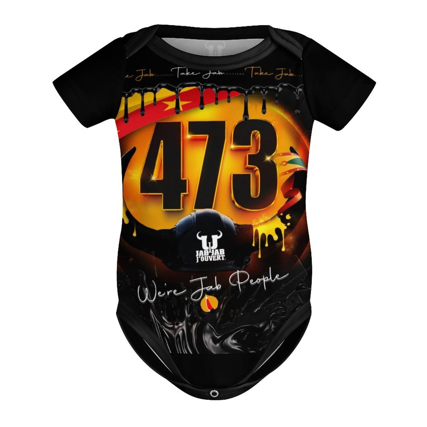 473 Jab Baby Onesie